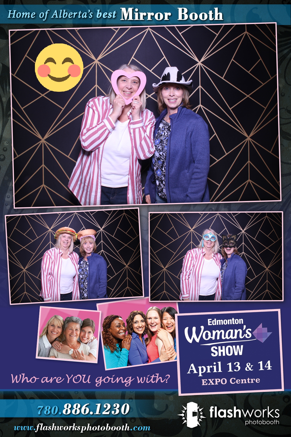 Spring Edmonton Woman's Show 2019 | View more photos from the event at gallery.flashworksphotobooth.com/u/FlashworksPhotoboothInc/Spring-Edmonton-Womans-Show-2019